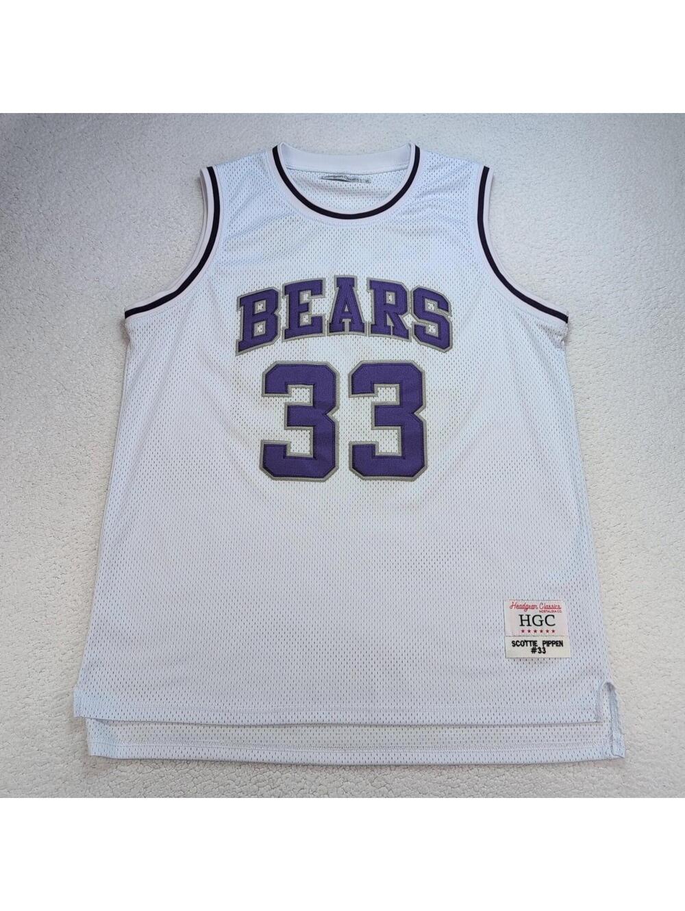 Headgear Classic Men's 2XL Scottie Pippen High School Jersey Bears #33